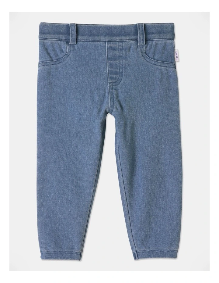 Jegging Leggings in Denim image 1