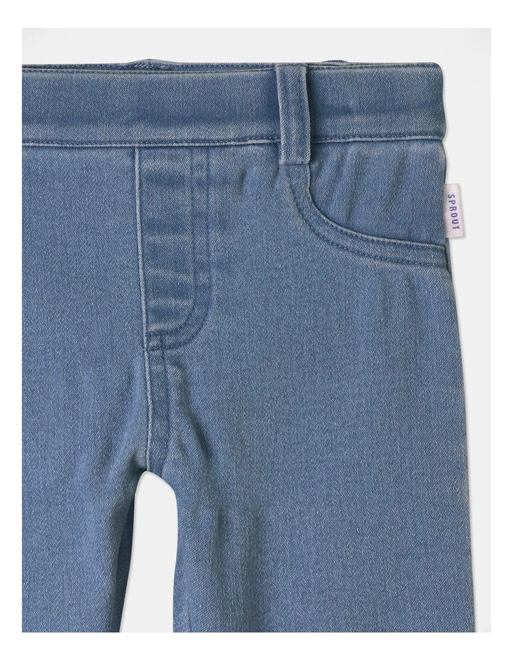 Jegging Leggings in Denim image 2