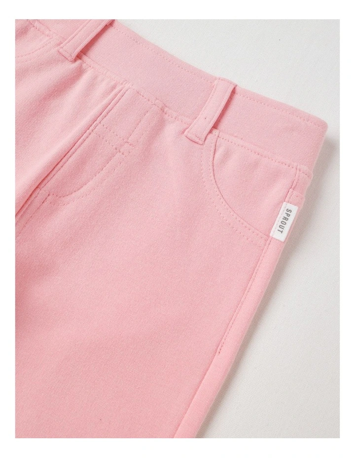 Essential Jeggings in Pale Pink image 2