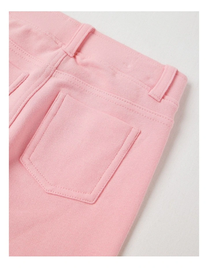 Essential Jeggings in Pale Pink image 4