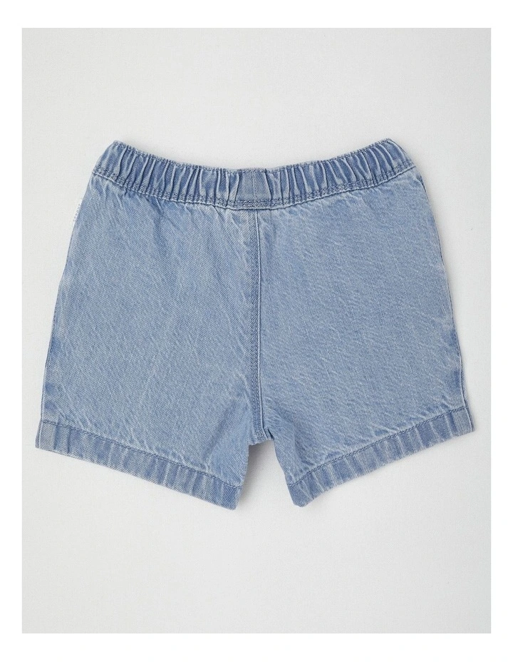 Cherry Shorts in Denim image 3