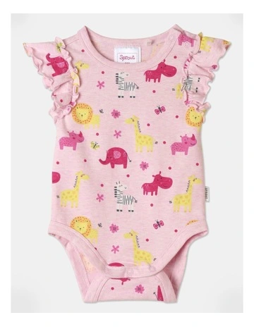 Essential Jungle Animals in Pink