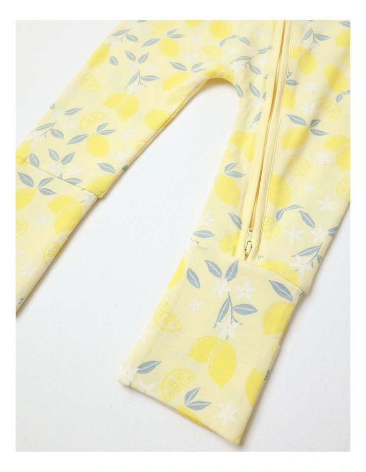 Essential Sunshine Lemons Coverall in Yellow image 4