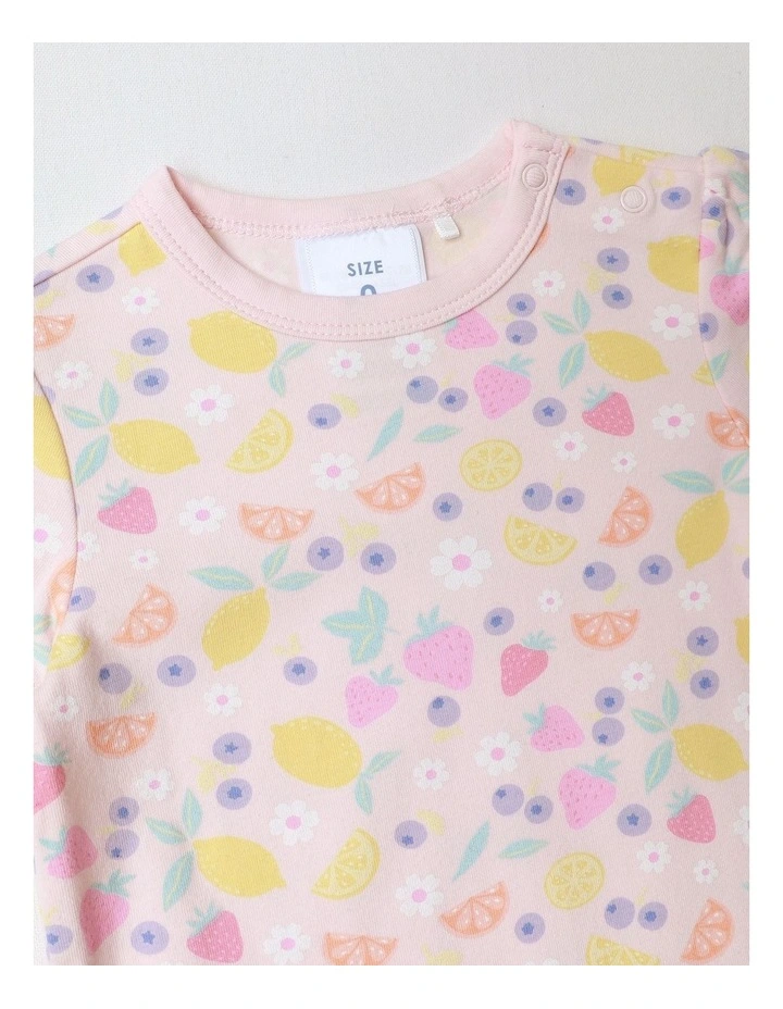 Essential Fruit Bodysuit in Blush image 2