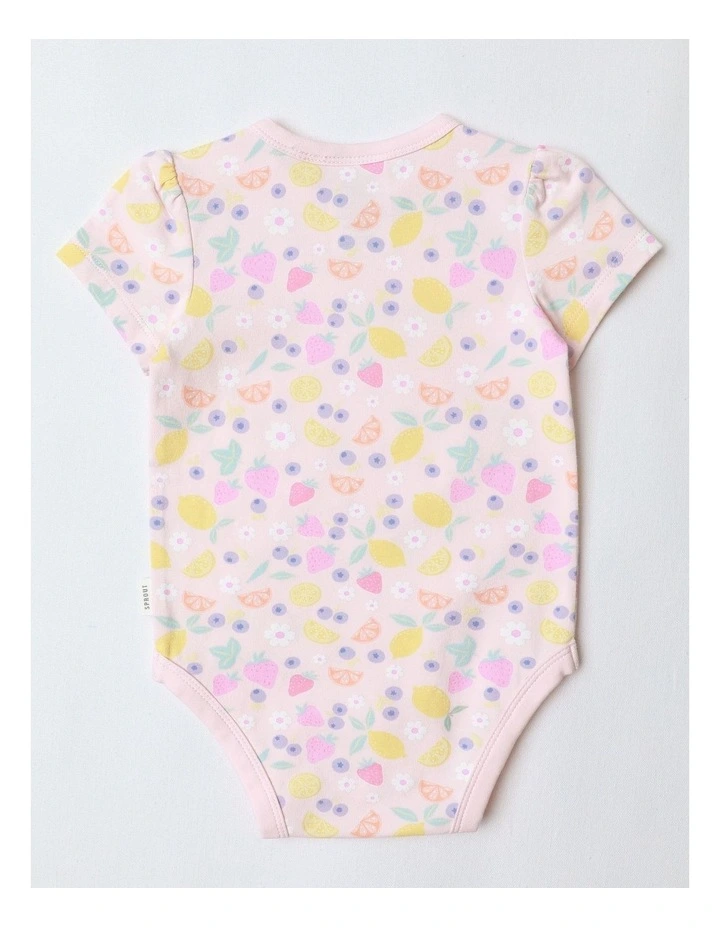 Essential Fruit Bodysuit in Blush image 3