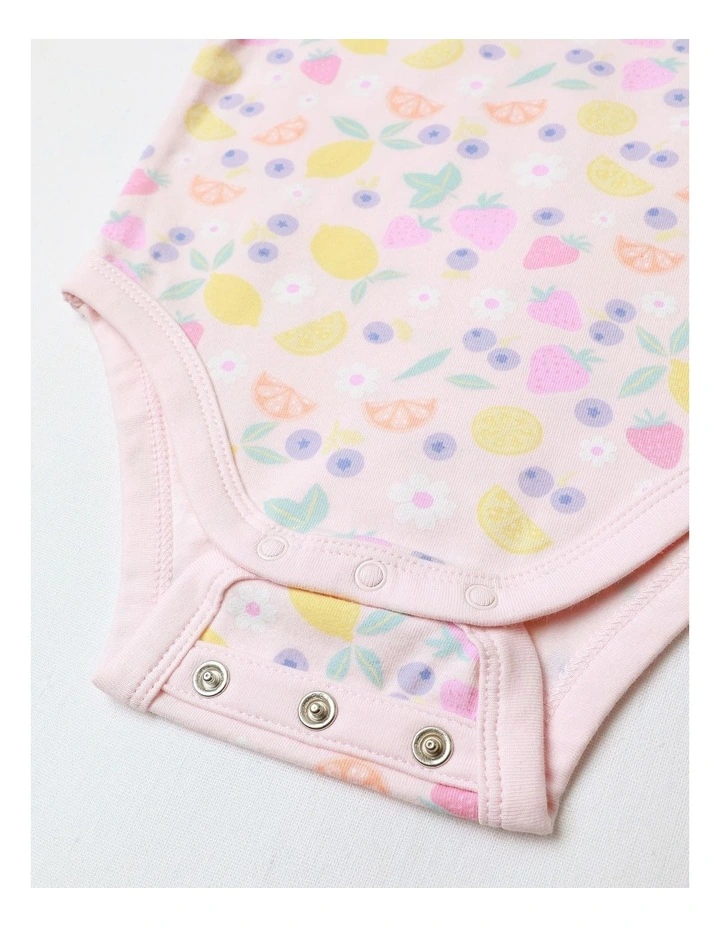 Essential Fruit Bodysuit in Blush image 4