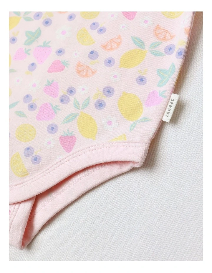 Essential Fruit Bodysuit in Blush image 5