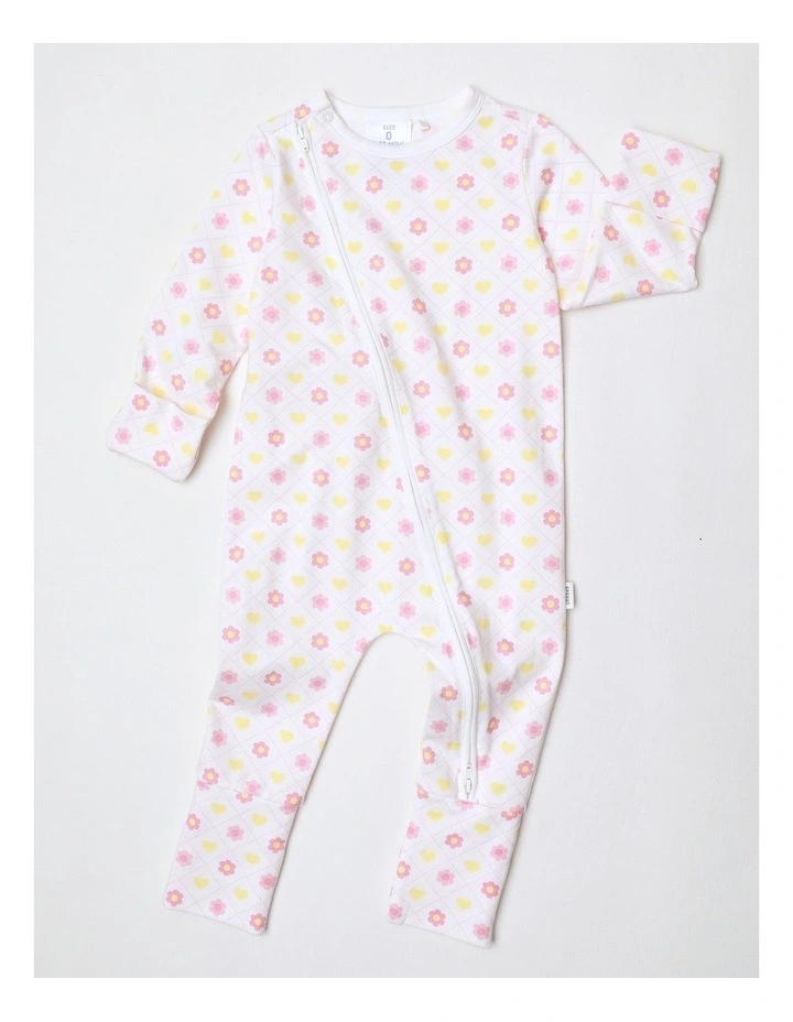 Essential Heart Checkerboard in Coverall image 1