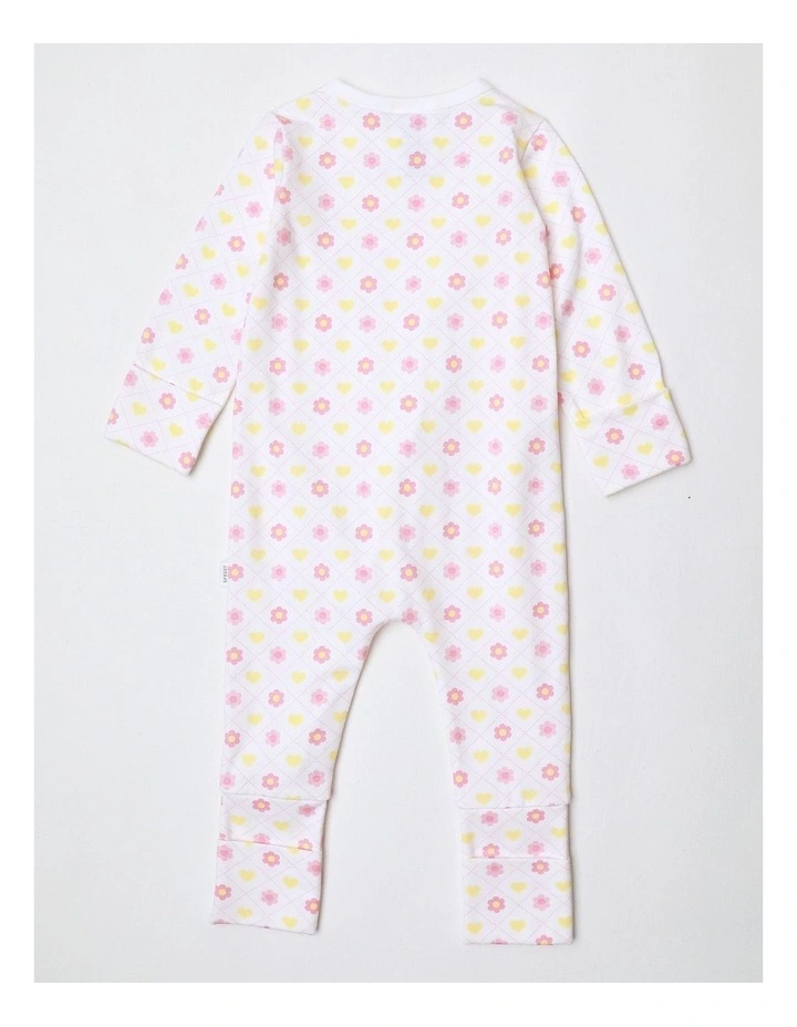 Essential Heart Checkerboard in Coverall image 3