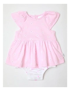 Petal Perfection Bodysuit in Light Pink