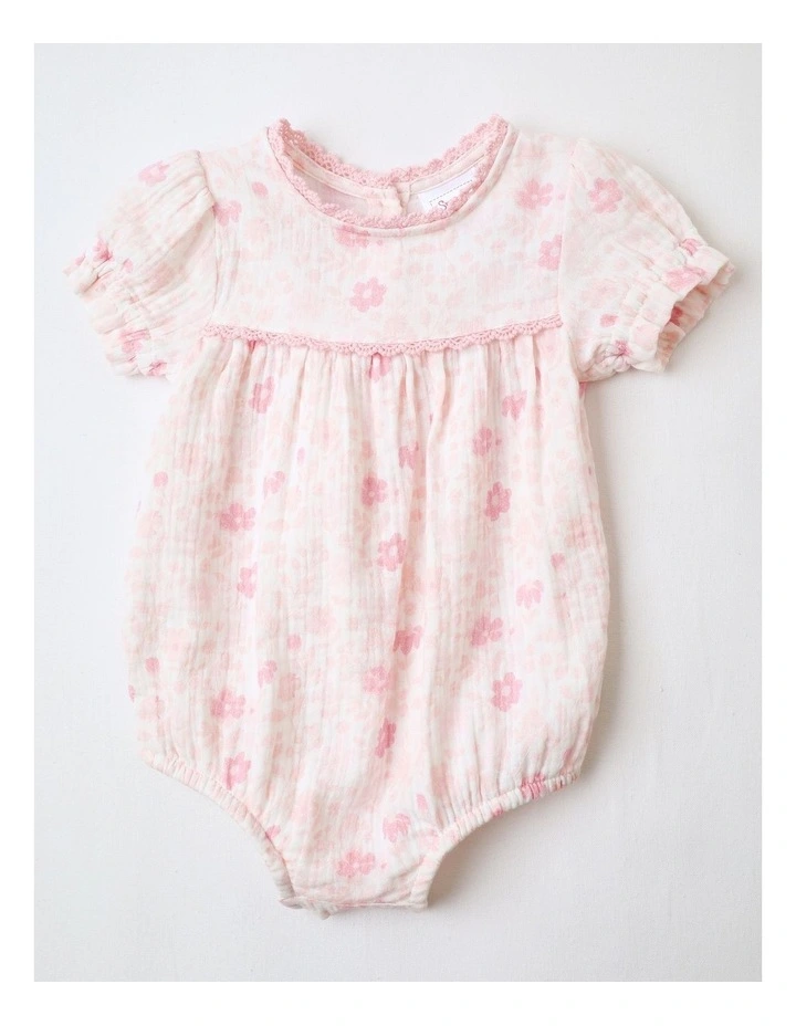 Floral Bodysuit in Mustard image 1
