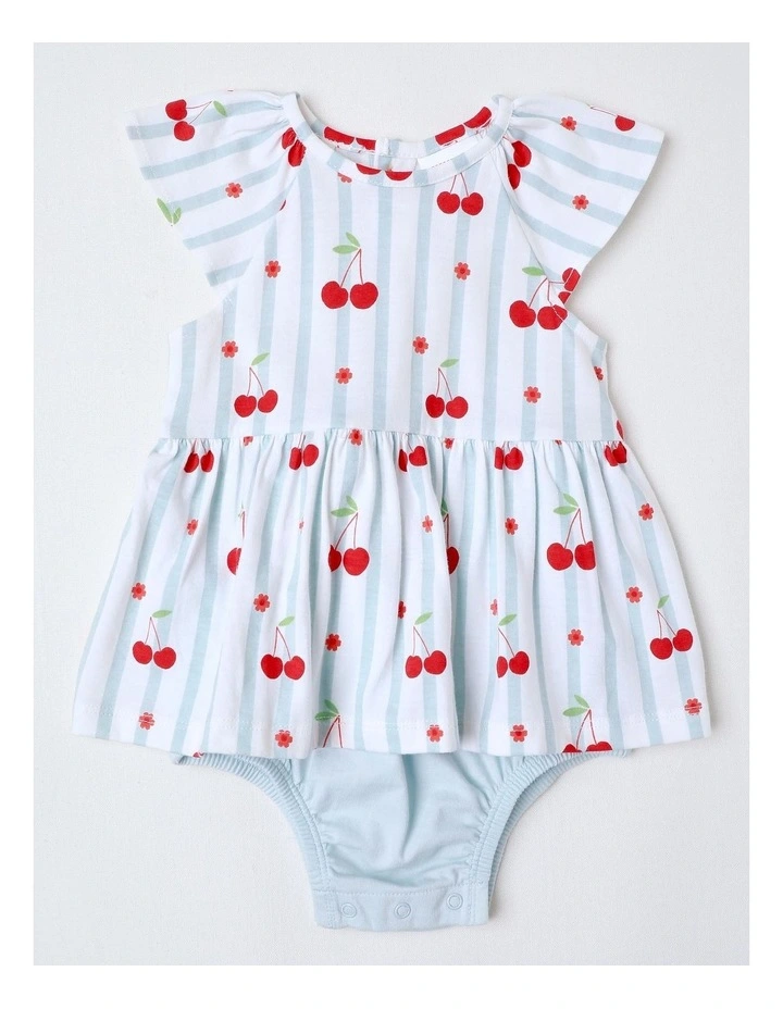 Stripe & Cherry Knit in Bodysuit image 1