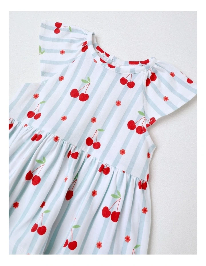 Stripe & Cherry Knit in Bodysuit image 2