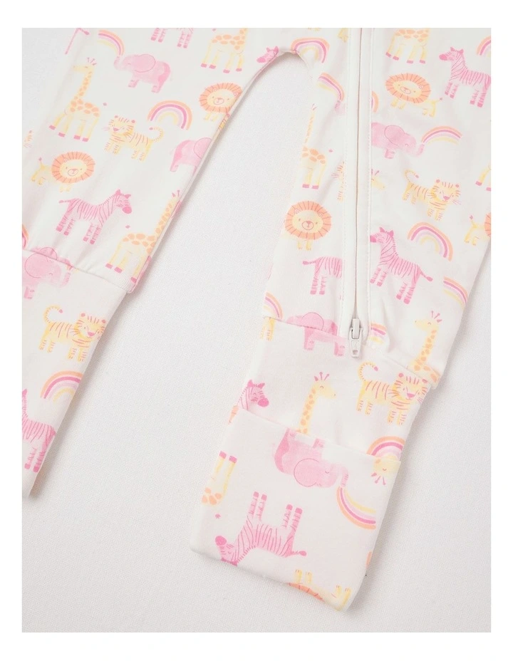 Essential Jersey Safari Coverall in White image 4