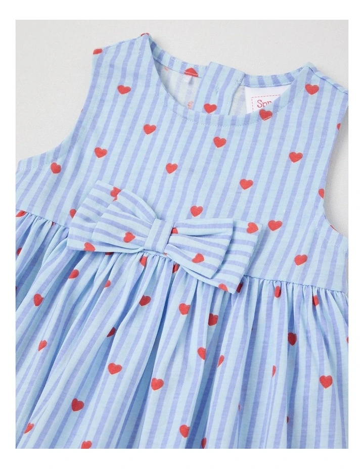 Bow Bodysuit in Light Blue image 2