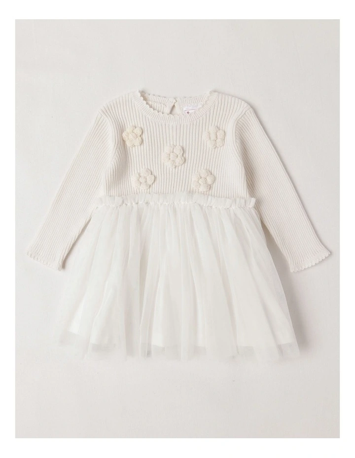 Tutu Dress in Cream image 1