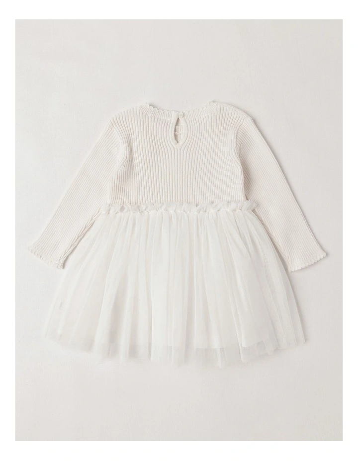Tutu Dress in Cream image 3