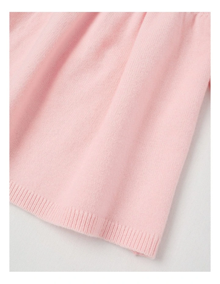 Fully Fashion Knit With Headband Dress in Blush image 4