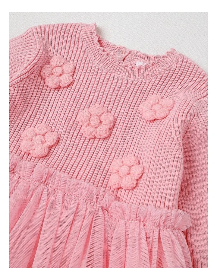 Tutu Dress in Pale Pink image 2