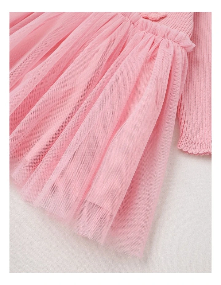 Tutu Dress in Pale Pink image 4
