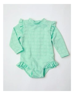 Broderie Swimwear in Mint