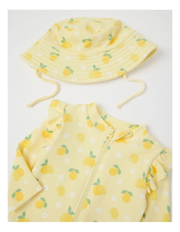 Lemon Daisy Swimwear in Yellow image 2
