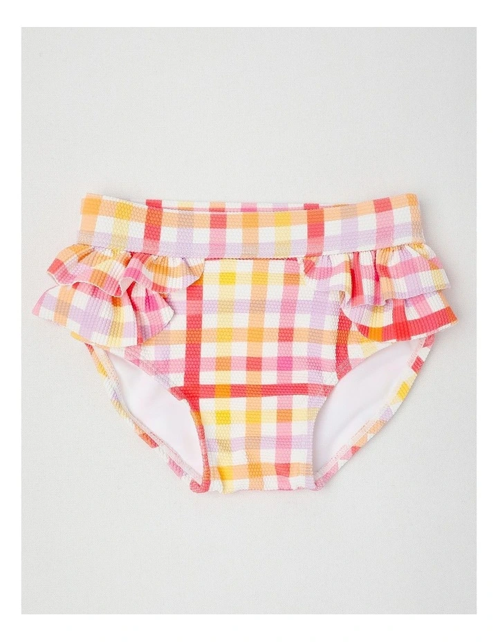 Rainbow Gingham Swimwear in Assorted image 5