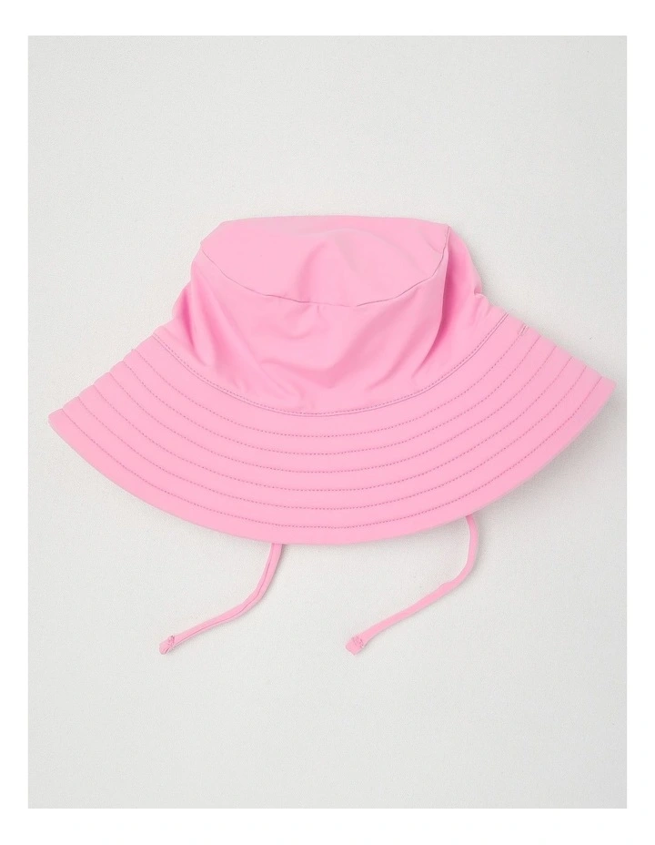Ombre Strawberry Swimwear in Baby Pink image 4