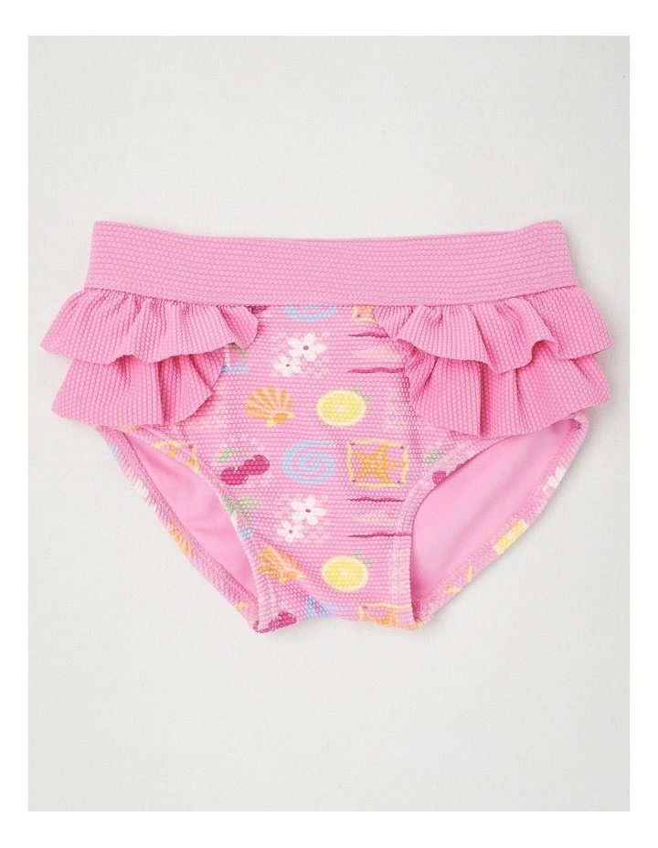 Tropical Icon Swimwear in Light Pink image 5