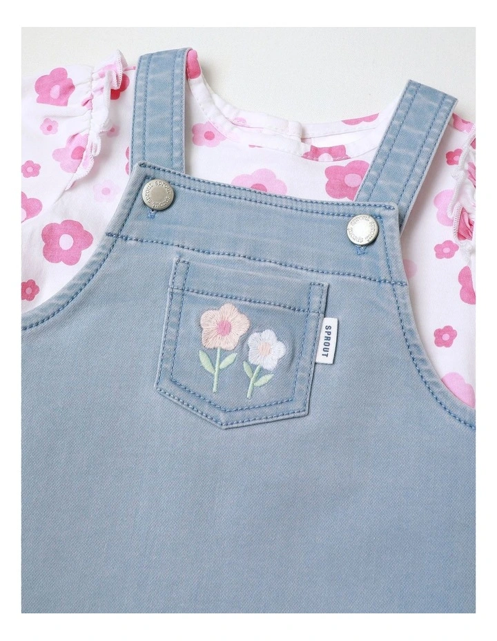 Daisy Dreams Pinafore in Denim image 2