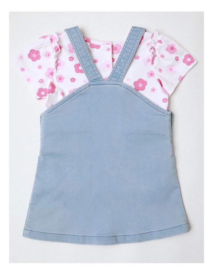 Daisy Dreams Pinafore in Denim image 3