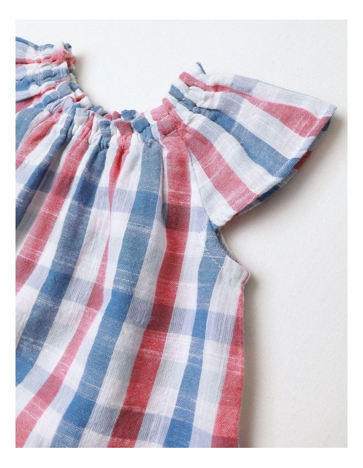 Gingham Double Cloth 3 Piece Set In Assorted image 2