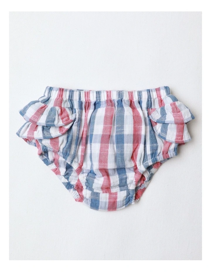 Gingham Double Cloth 3 Piece Set In Assorted image 4