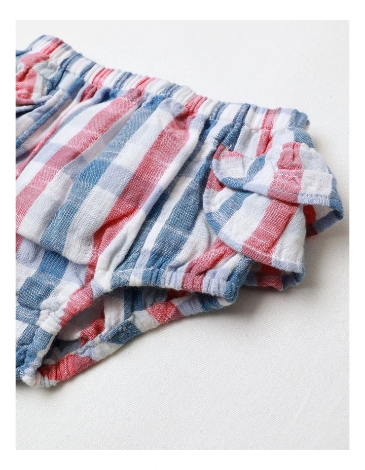 Gingham Double Cloth 3 Piece Set In Assorted image 6