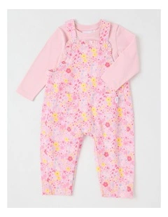 Babycord Overall Set in Blush