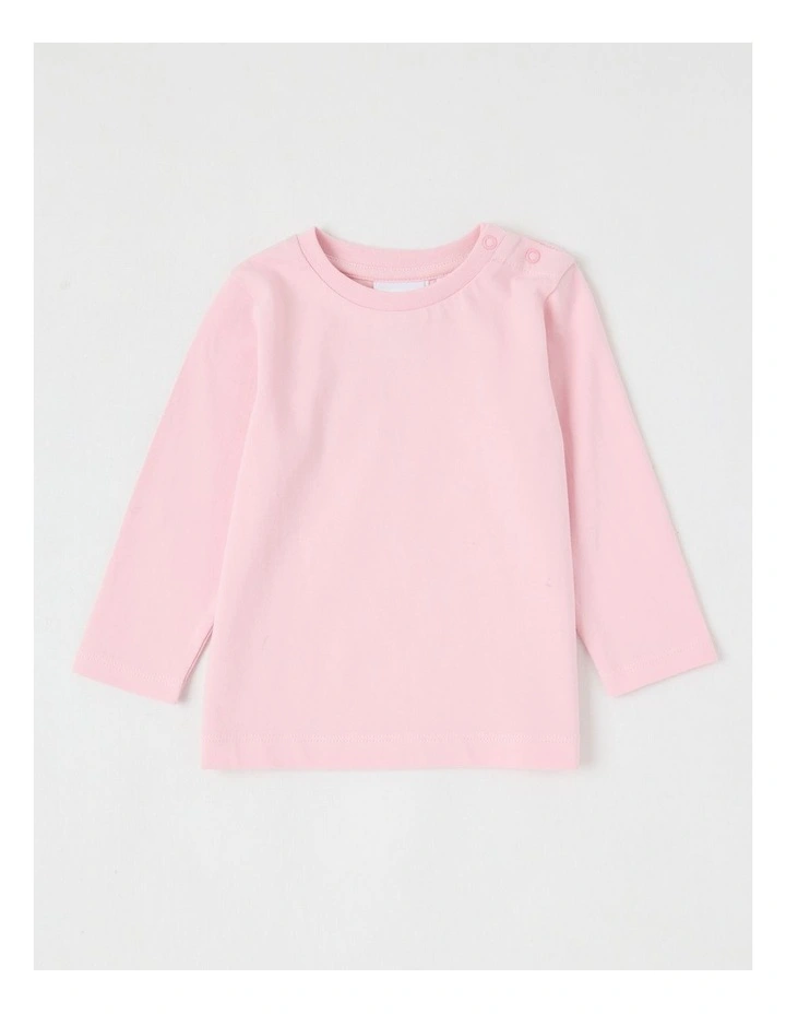 Babycord Overall Set in Blush image 4