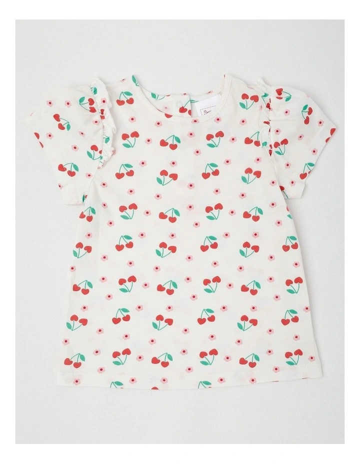 Cherry A-Line Pinafore Set in Denim image 5