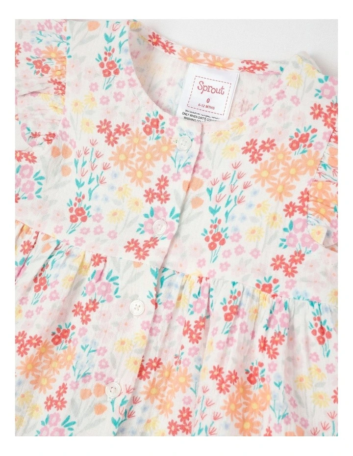Rainbow Floral Double Cloth Set in Assorted image 4
