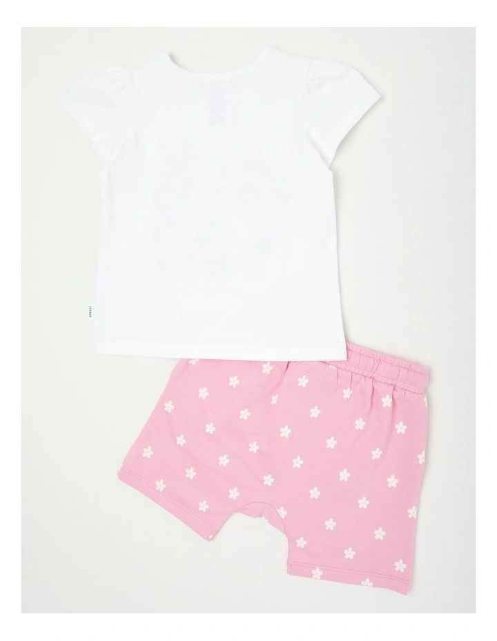 Mermaid 3 Piece Set in White image 3