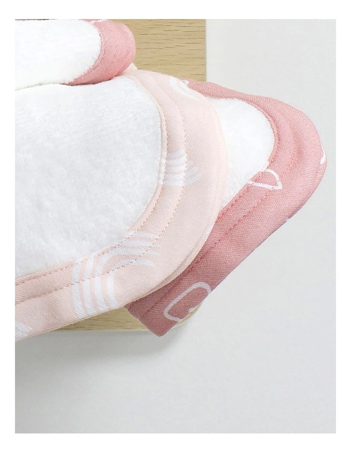 Nordic 3 Pack Face Washer Dusty in Pink image 2