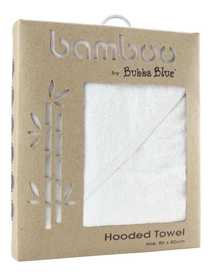 bubba blue bamboo hooded towel