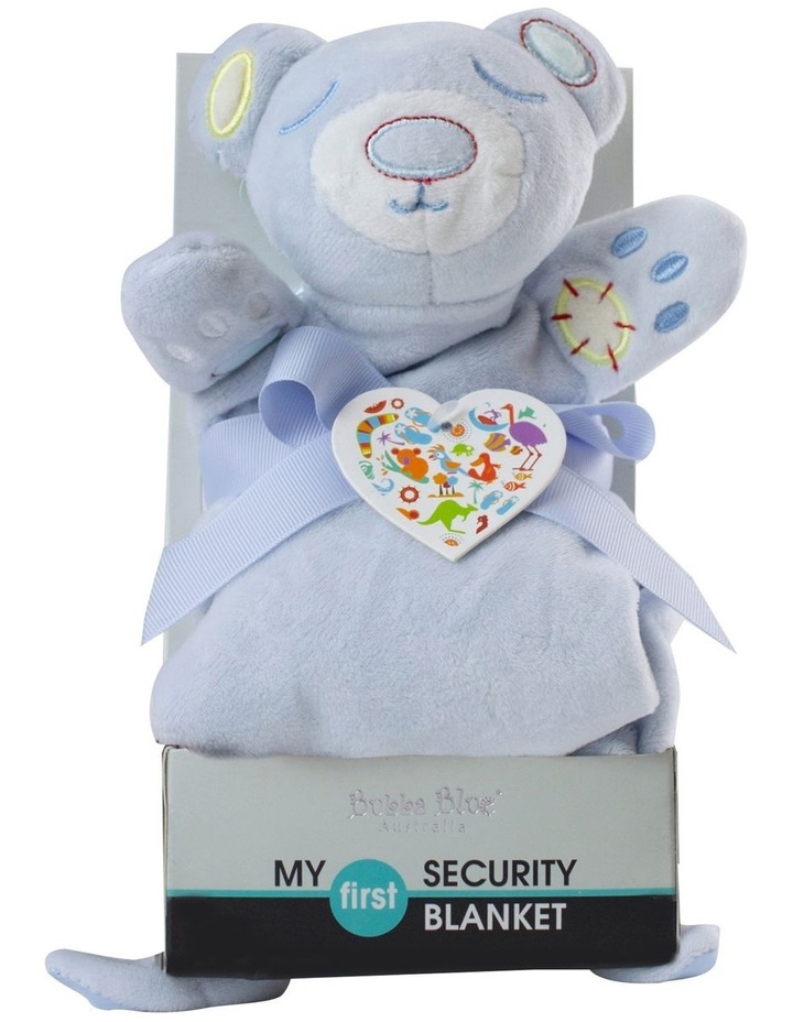 pink bear security blanket
