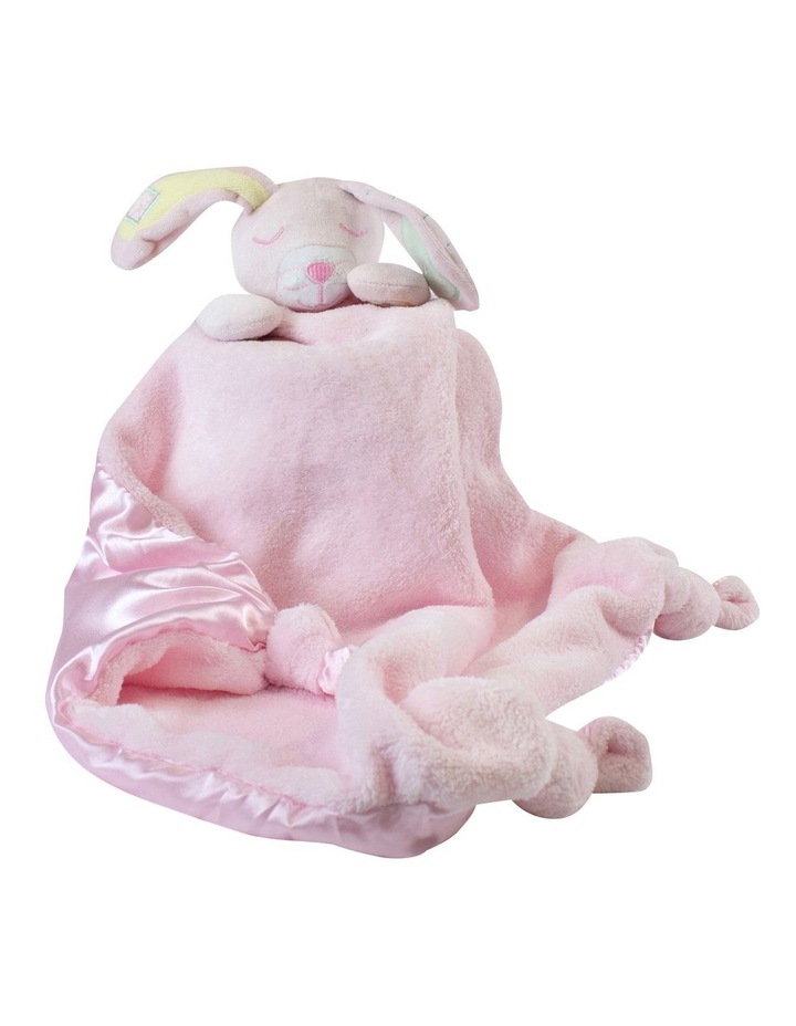 Bubba Blue Pink Bunny Security Blanket Myer