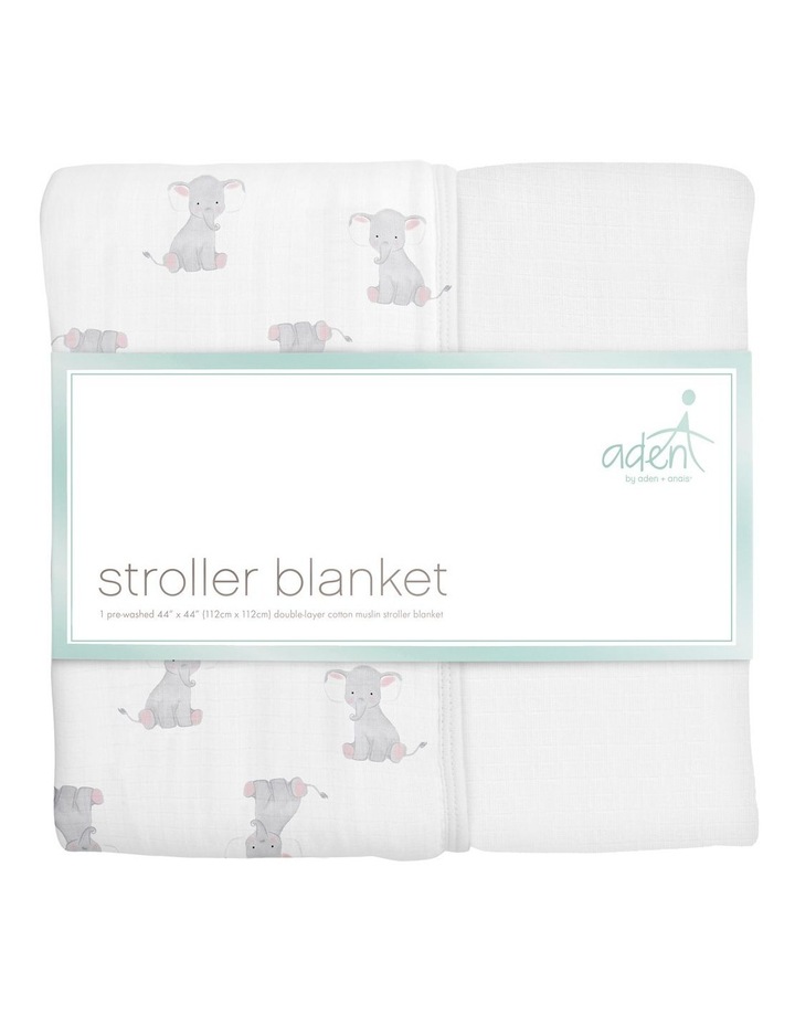 elephant muslin blanket