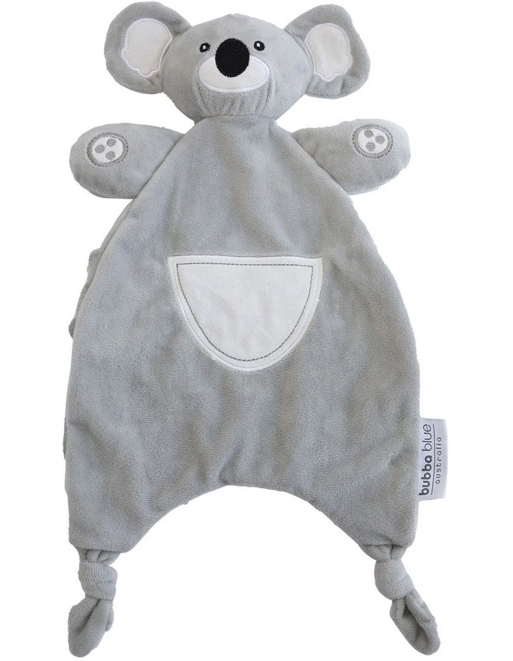 Aussie Animal Comforter Toy Koala in Grey image 1