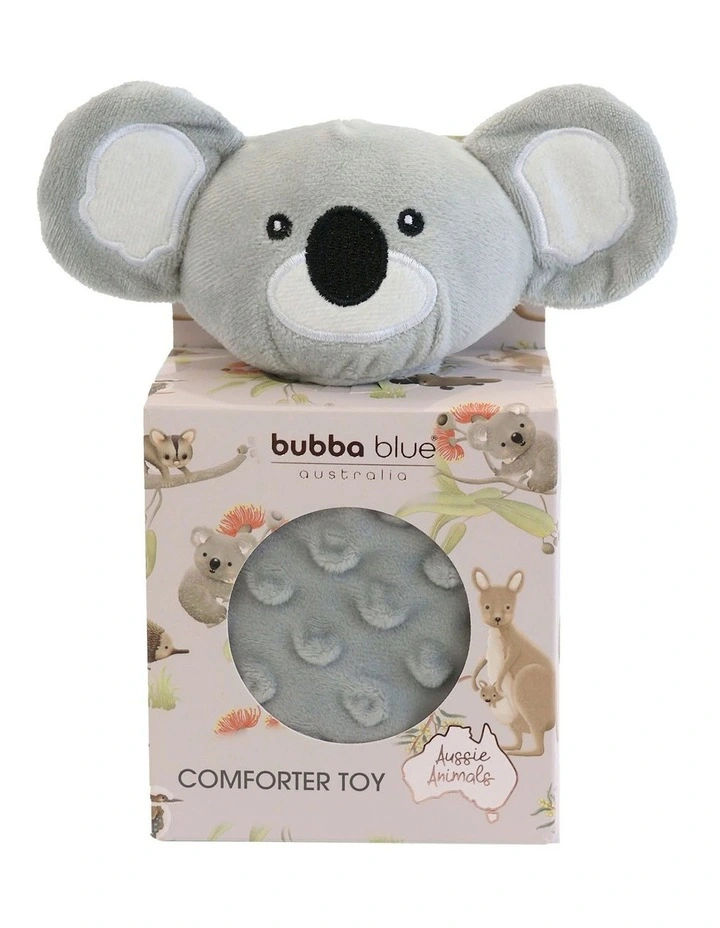 Aussie Animal Comforter Toy Koala in Grey image 6