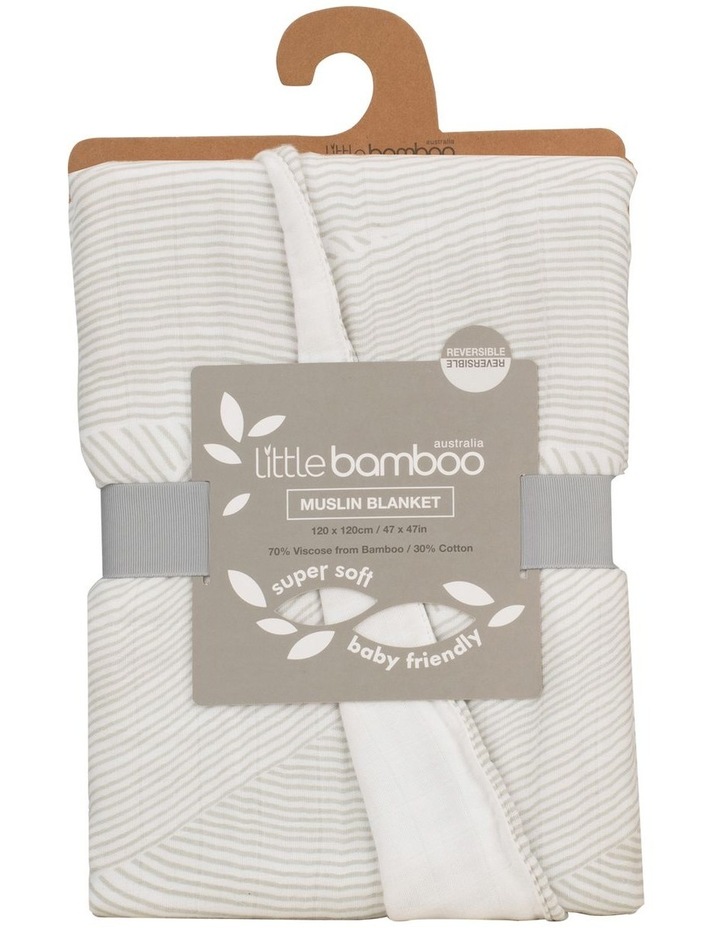 Muslin Baby Blanket in Natural Ivory