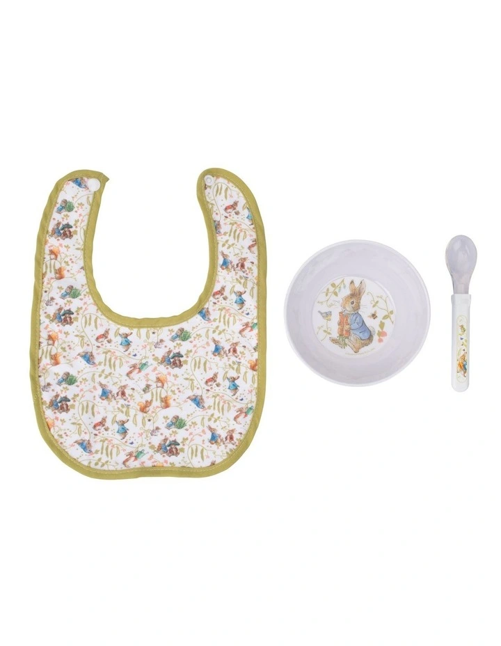 First Feeding 3 Piece Set in Cream image 4