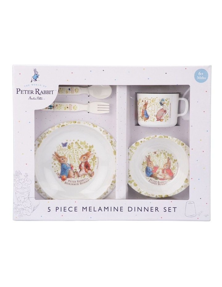 Peter Rabbit Classic 5 Piece Dinner Set in White | MYER
