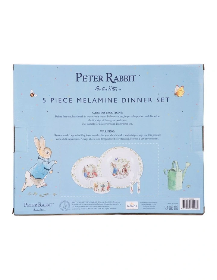 Classic 5 Piece Dinner Set in White image 3